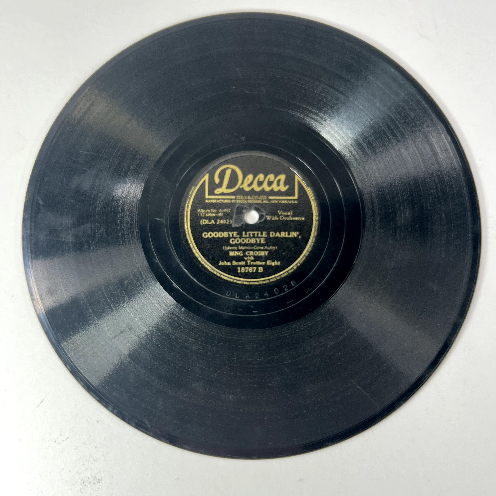 Rare Vintage Vinyl Collection Set of 9 78rpm 10" Records Various Artists/Titles