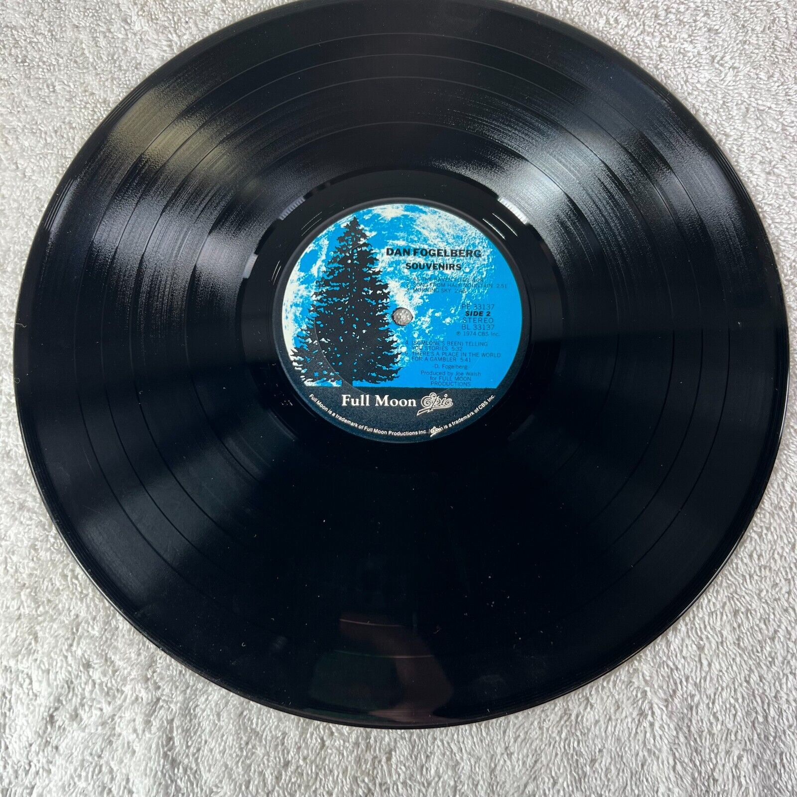 Dan Fogelberg – Souvenirs Vinyl LP Epic – KE 33137 ROCK POP