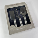 ARTISANAL Kitchen Supply 3-PIECE CHEESE KNIFE SET - BRAND NEW IN BOX