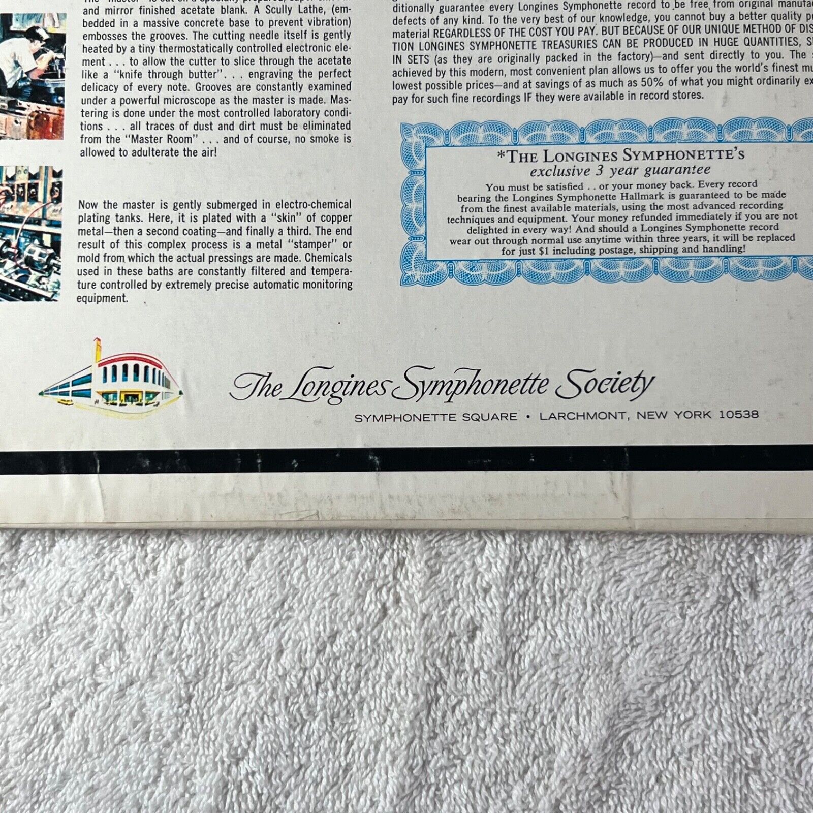 A Longines Symphonette Collectors Edition The Nostalgic Thirties LWS166 Vinyl LP
