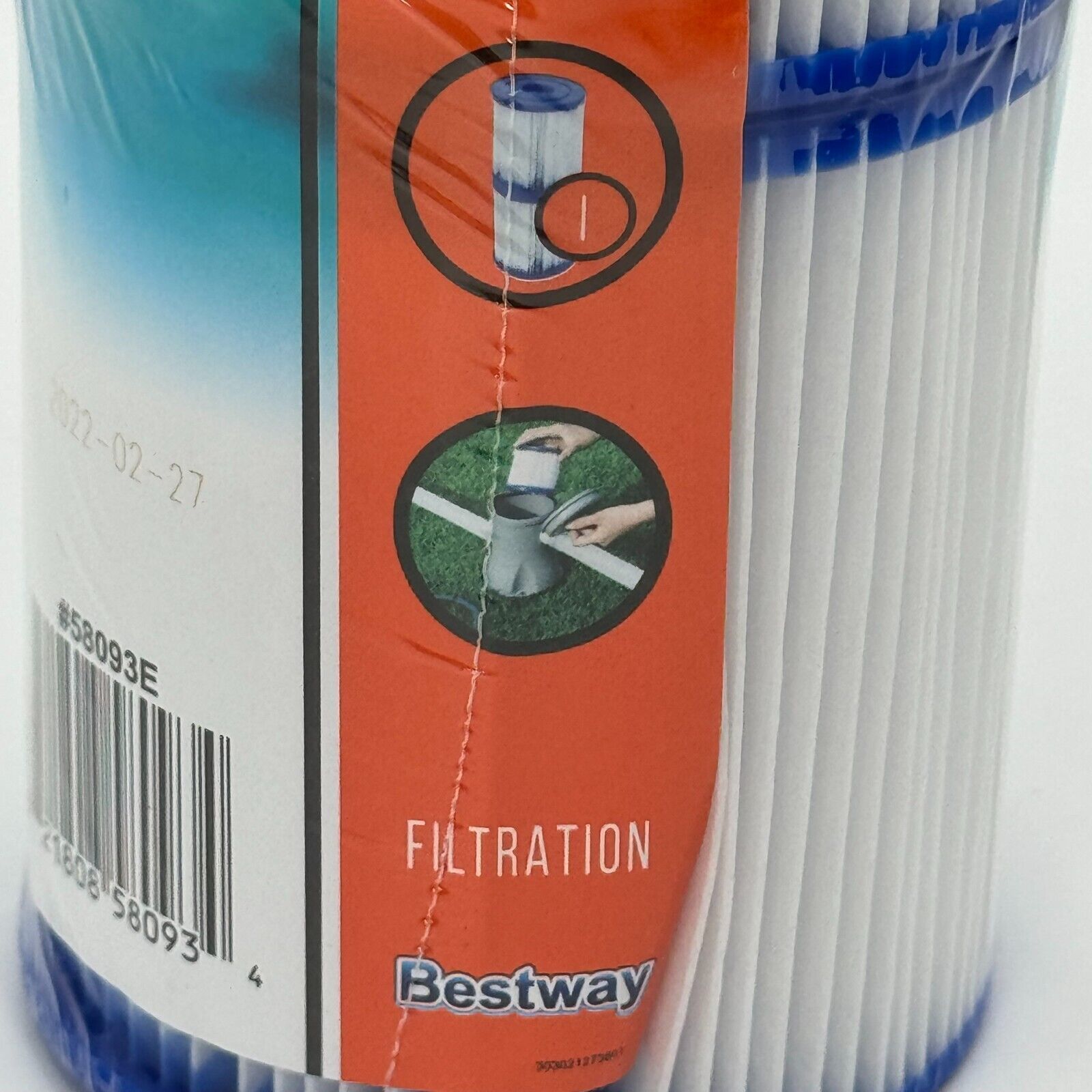 FLOWCLEAR Bestway 2-Pack Size 1 Pool Filters Cartridge Spa Pump 58093E NEW