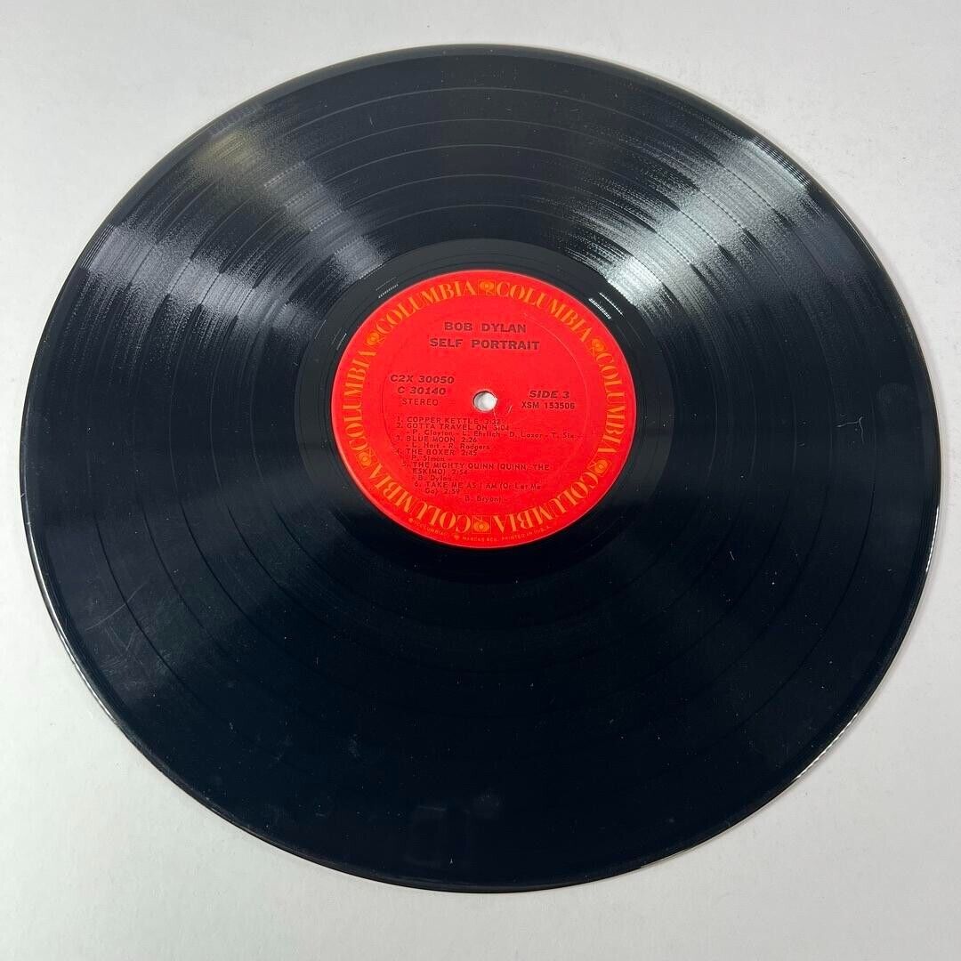 BOB DYLAN "Self Portrait" 2LP 1970 Columbia First Press Gatefold Vinyl Double LP