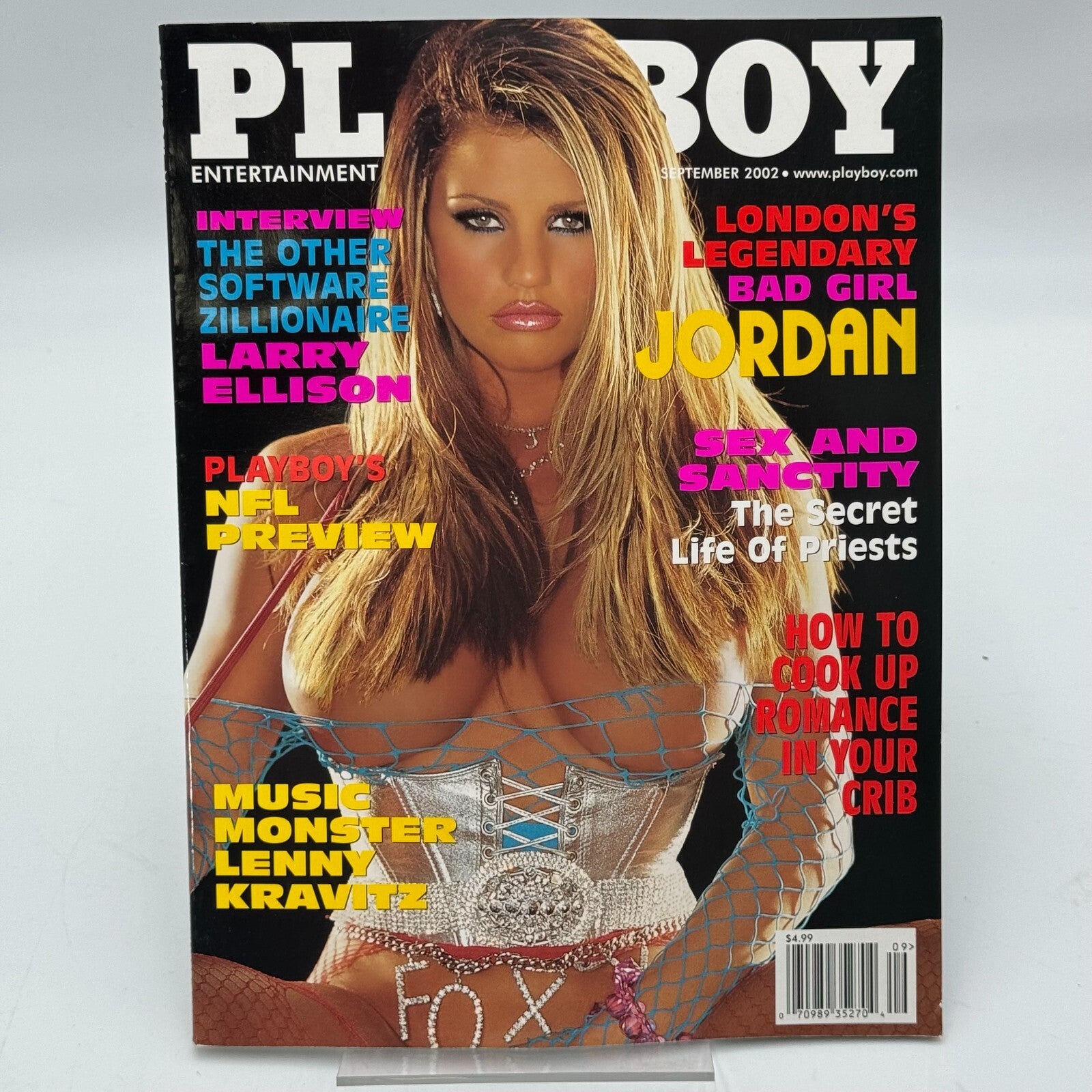 Playboy Magazine Featuring 4 Iconic Cover Girls - Two 1990s & Two 2000s RARE