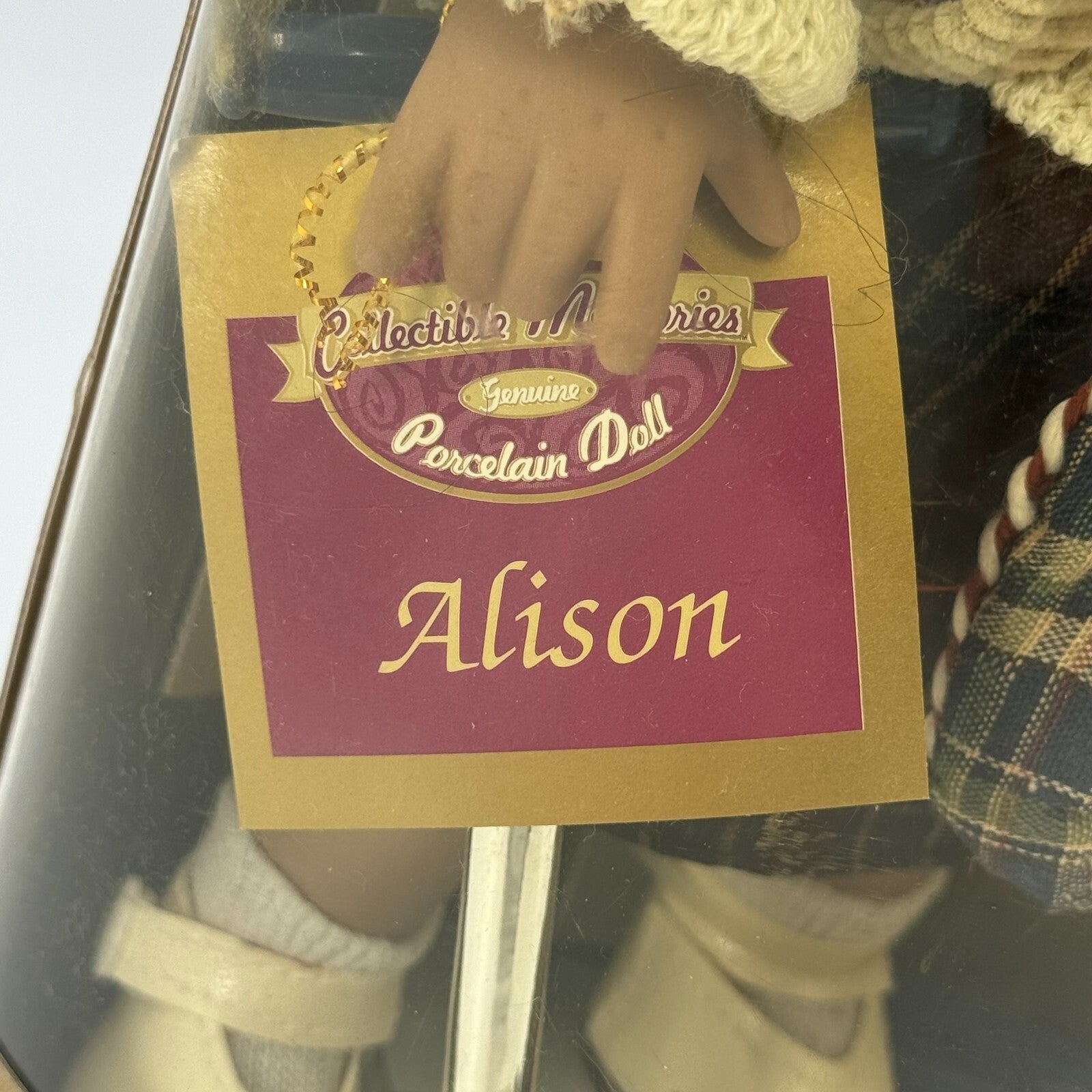 Collectible Memories Alison Genuine Porcelain Doll AUTHENTIC & LIMITED EDITION