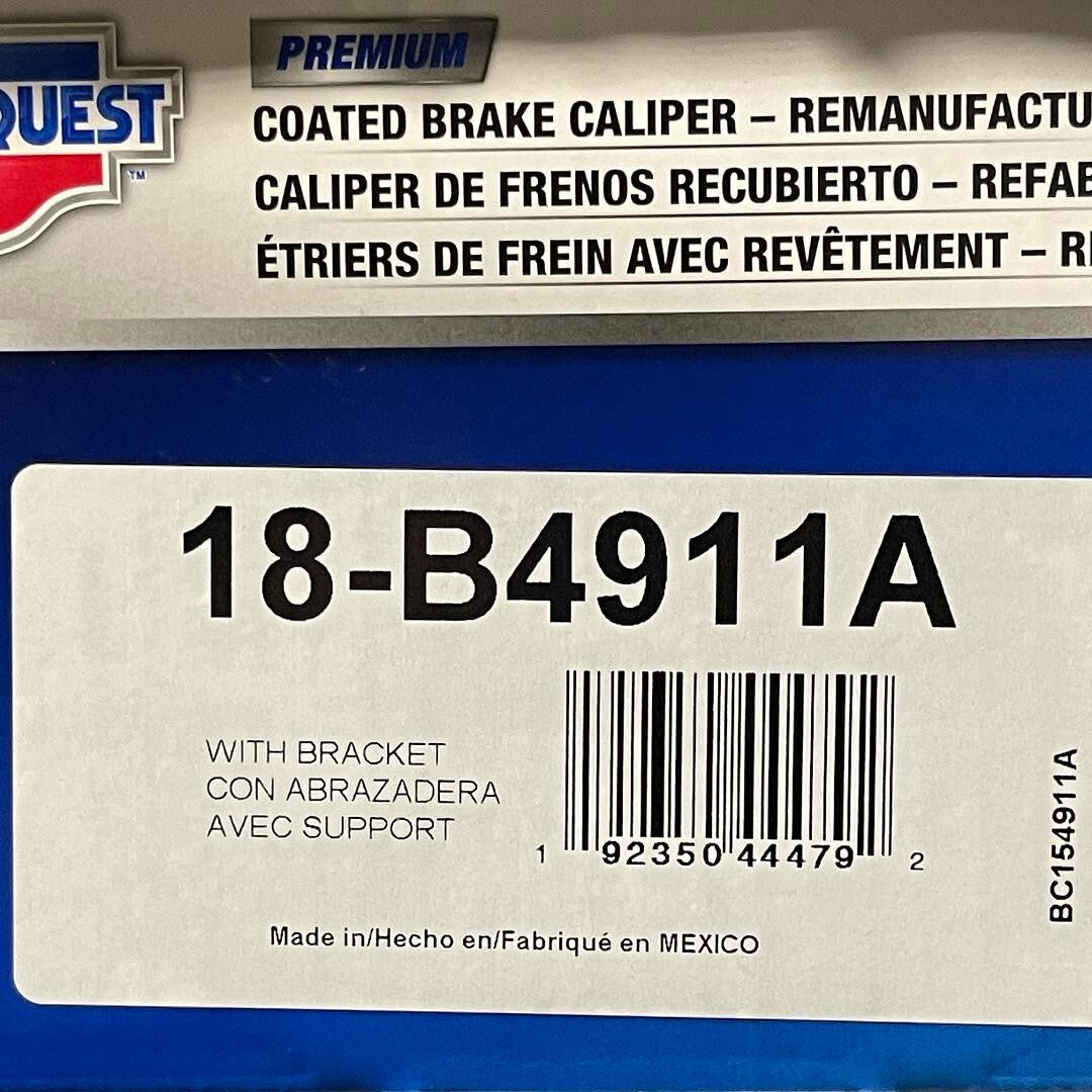 CarQuest #18-B4911A Coated Brake Caliper