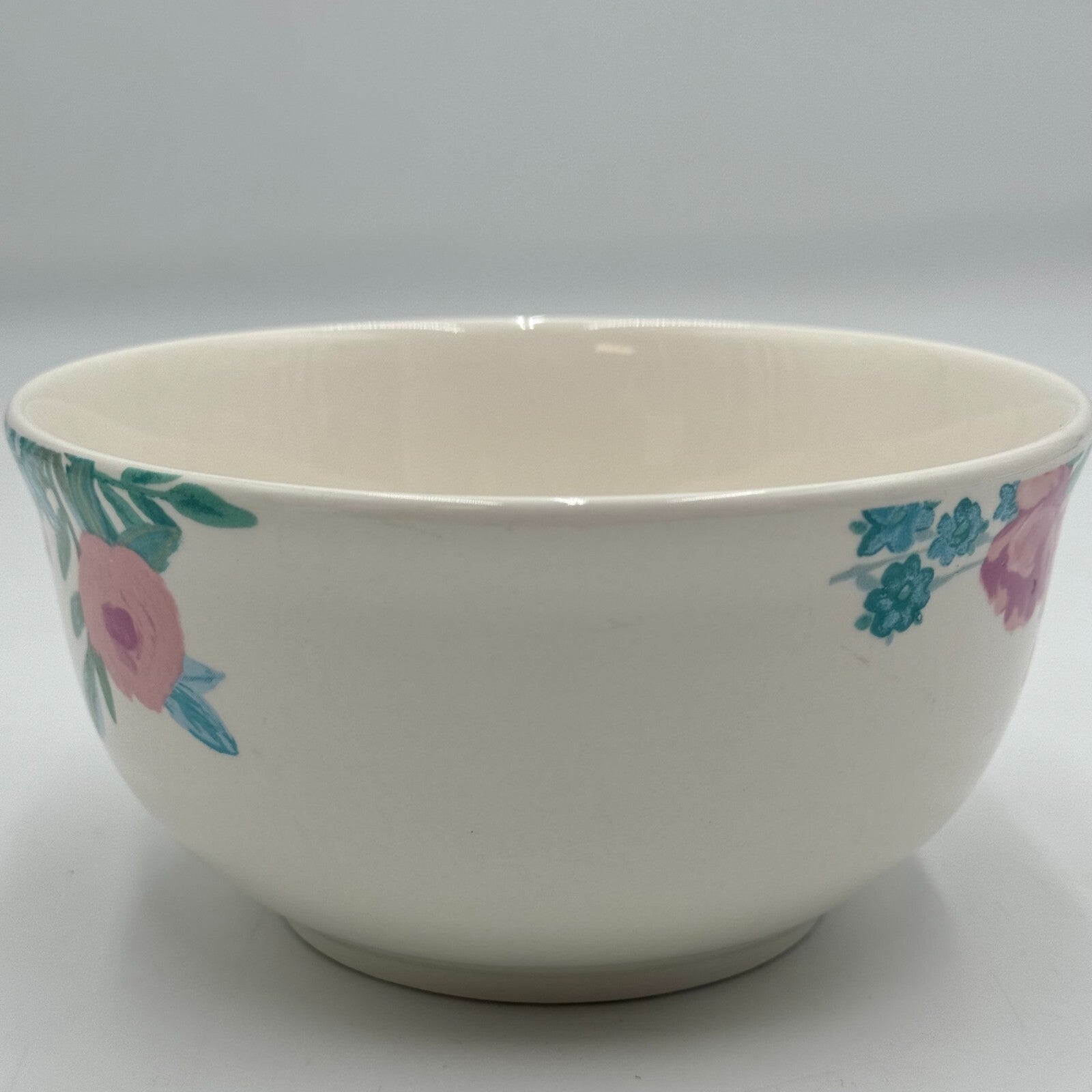 Vintage Royal Norfolk 6" Soup Cereal Bowl Spring Floral Replacement Greenbrier