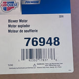 CarQuest 76948 Flanged Vented CCW Blower Motor With Wheel