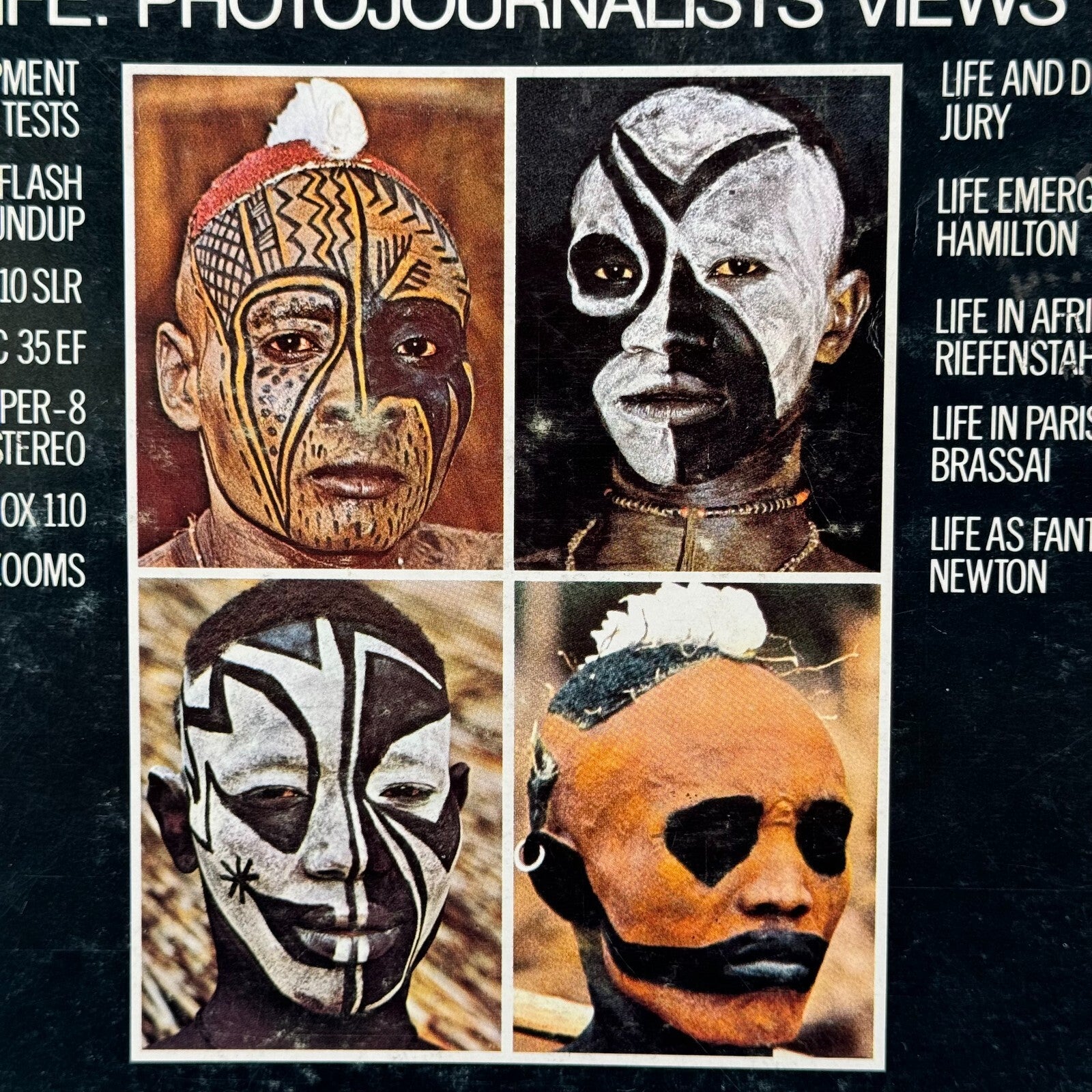 Vintage Photo World Magazine- Life PhotoJournalists' View: Paris African Culture