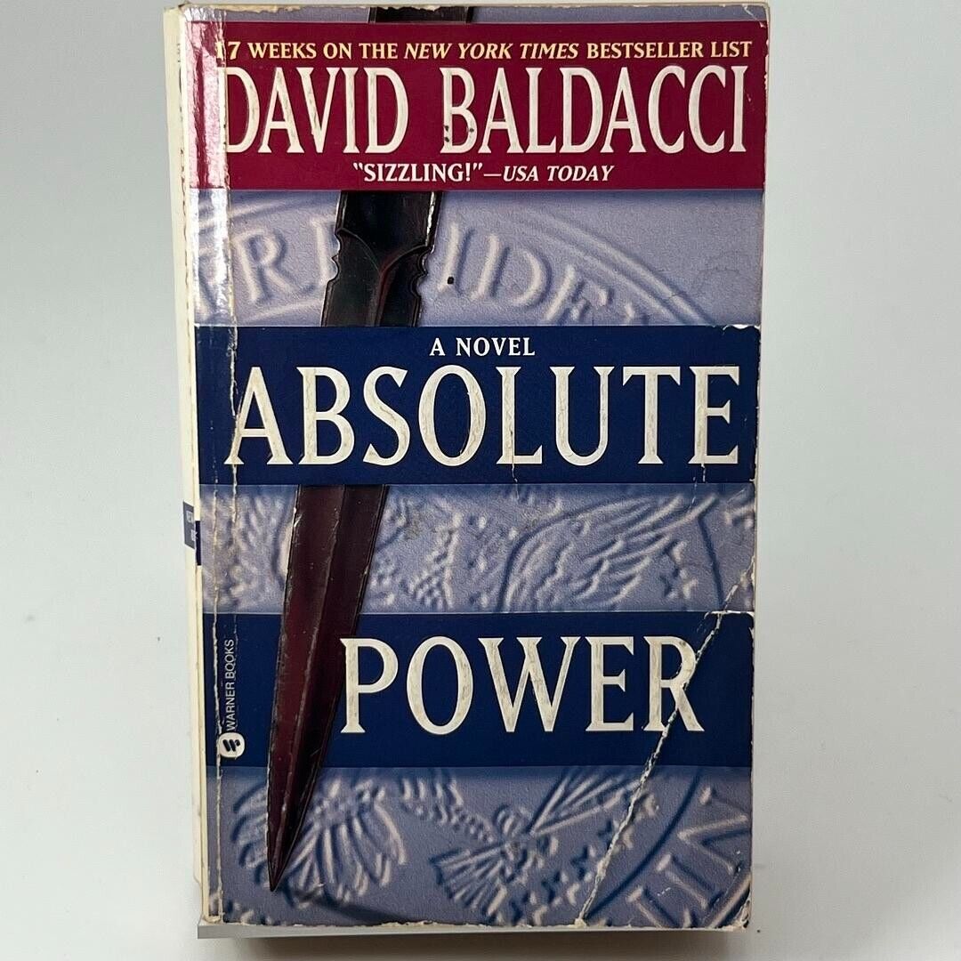 Absolute Power By David Baldacci 2010 PAPERBACK BOOK