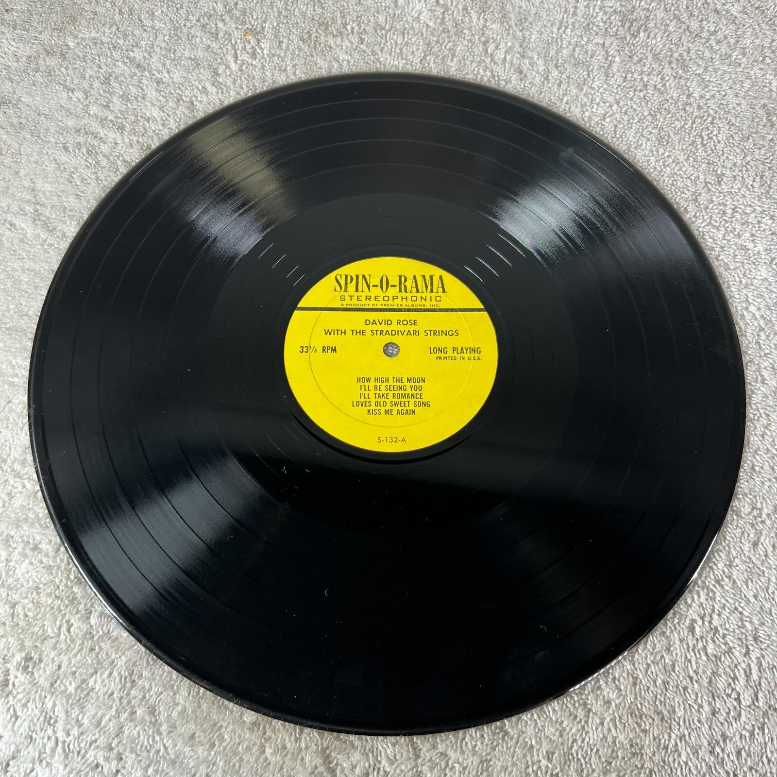 David Rose With The Stradivari Strings & André Previn Vibrant Strings MW124-116
