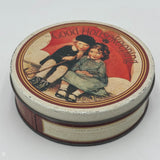 Lot of 4 Collectible Tins Niagra Falls Vermont Maple Syrup Good Housekeeping USA