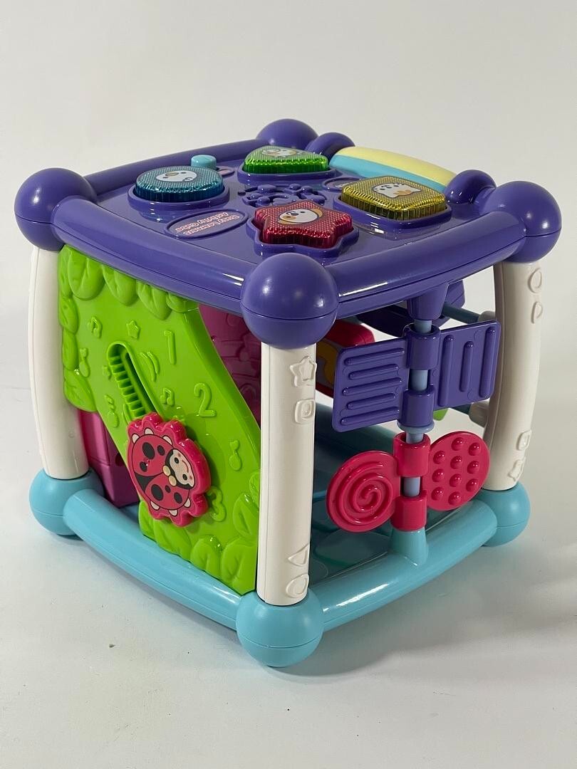 VTech Busy Learners Activity Cube Interactive Toy with Engaging Sound - WORKING