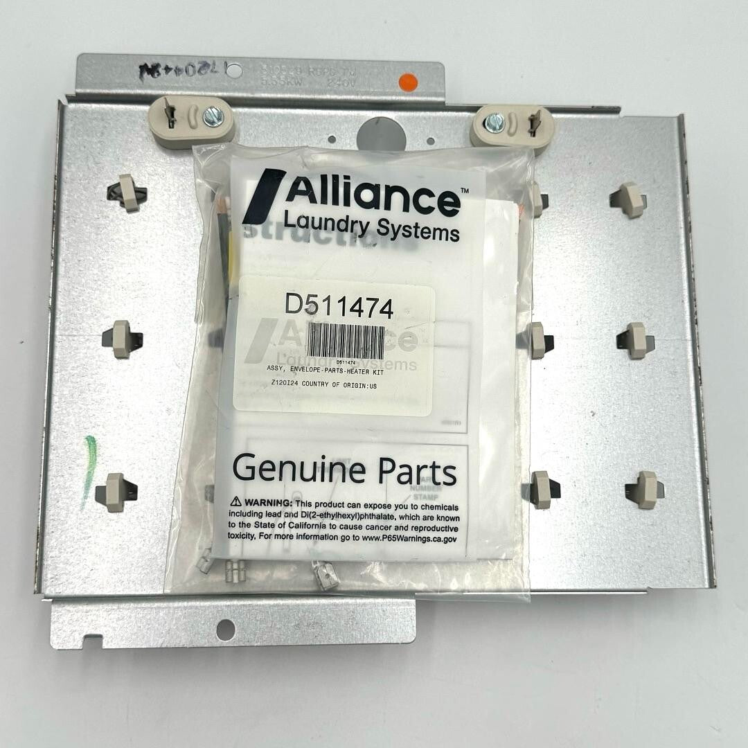 Alliance Laundry Systems Complete Laundry Heater Kit Genuine OEM Part D511474