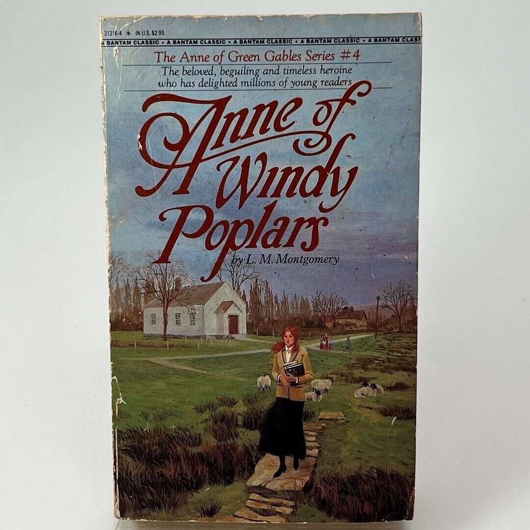 Anne of Green Gables #4: Anne of Windy Poplars by L.M. Montgomery 1983 PB