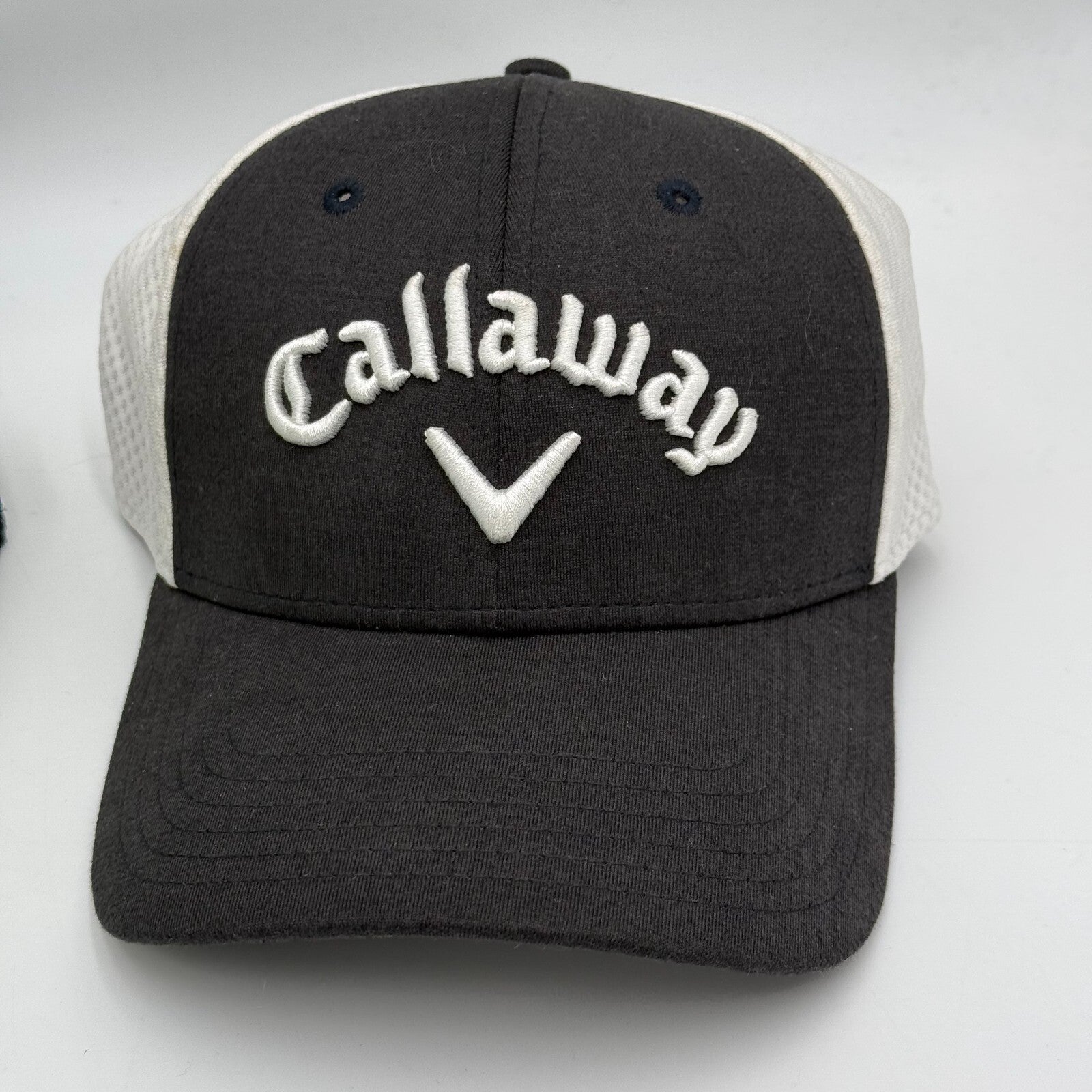 Lot of 3 Snapback Hats Truck Mesh Cap Green Red Travel Peru Blue Stone Callaway