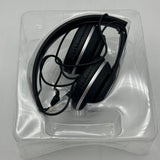 iLive Stereo Black Headphone 3.9 Foot Cord Rubberized Finish Adjustable Headband