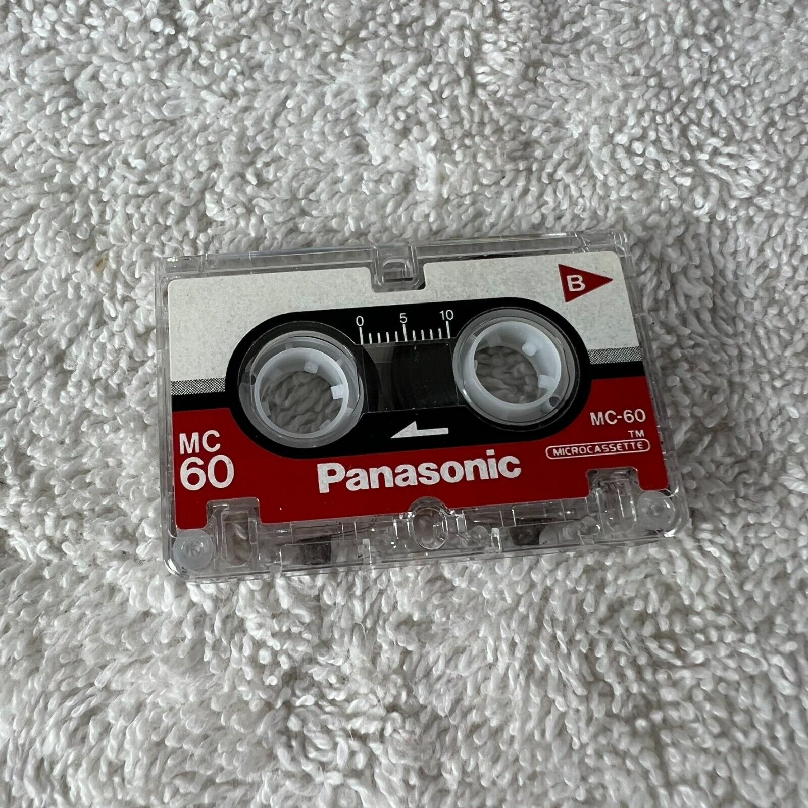 Panasonic 4 Pack Microcassette Tape MC60 - 3 New Blank