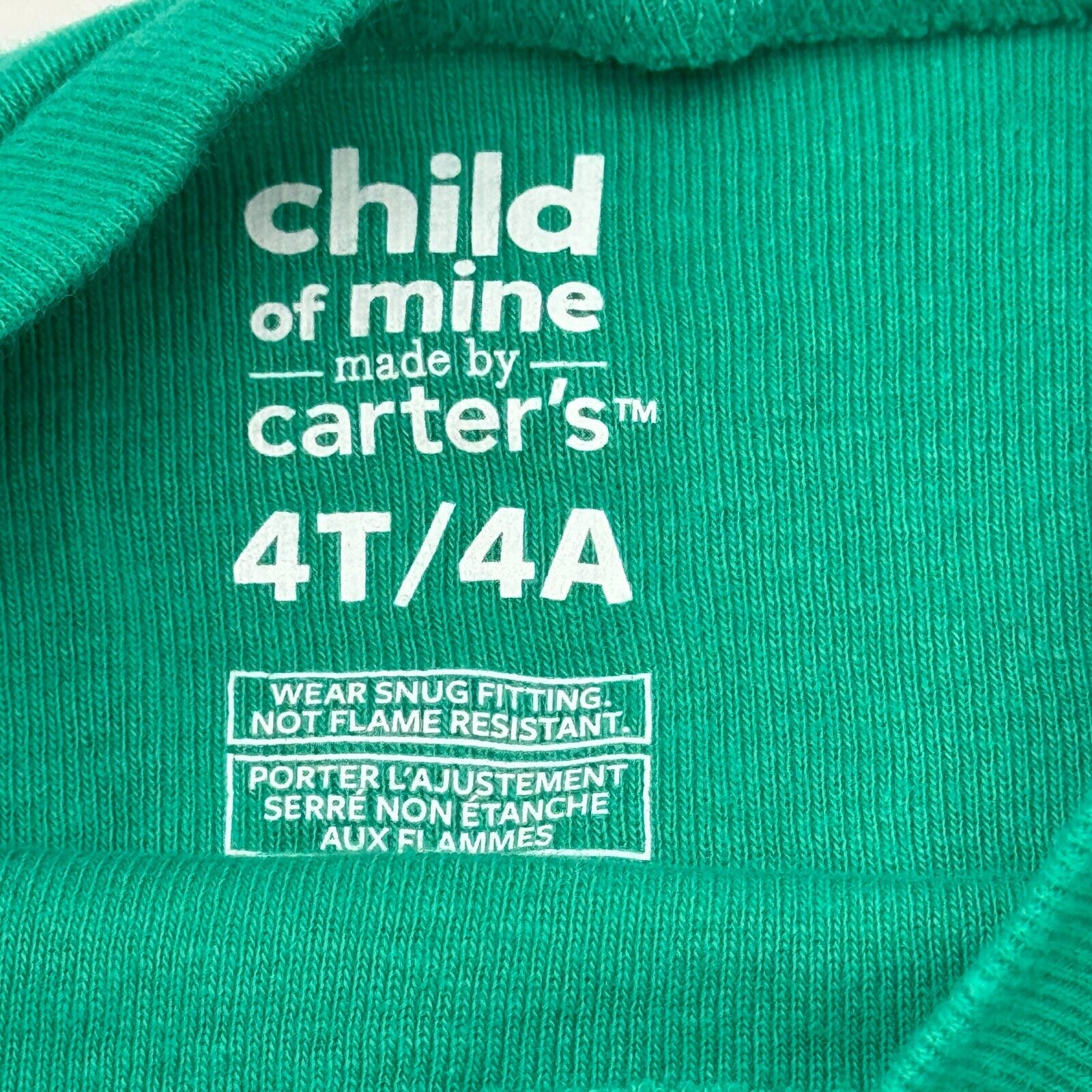 Carter’s Child of Mine Unisex Matching Set Crewneck Pullover Lounge Comfy Sz 4T