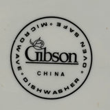 Gibson Floral Design 10in Dinner Plate - Microwaveable, Dishwasher & Oven Safe