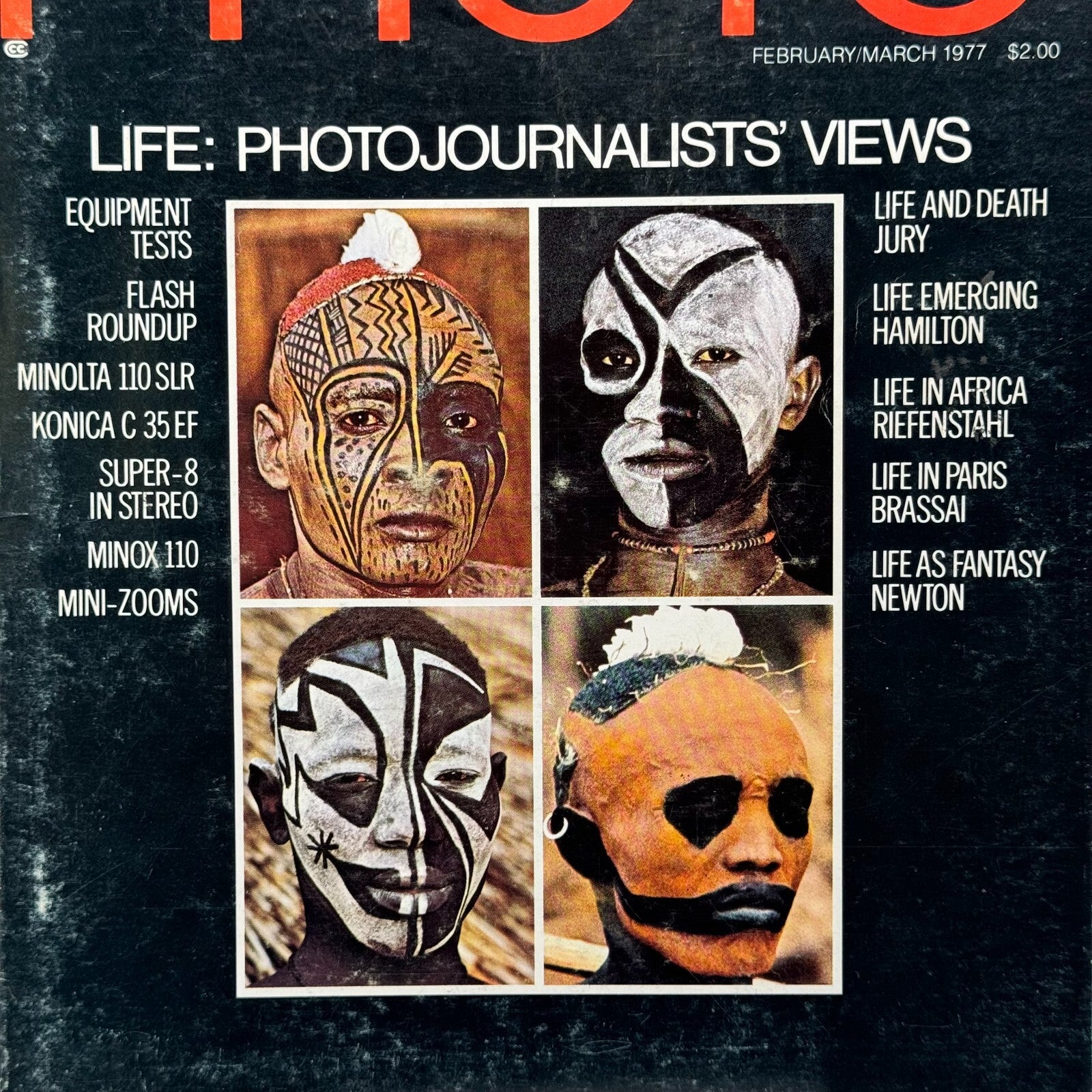 Vintage Photo World Magazine- Life PhotoJournalists' View: Paris African Culture