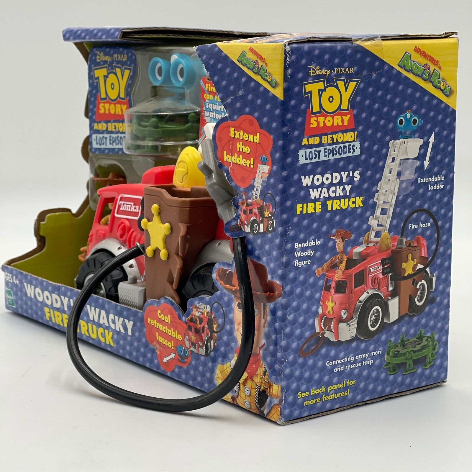 Vintage Toy Story And Beyond Woody’s Wacky Firetruck SEALED NIB