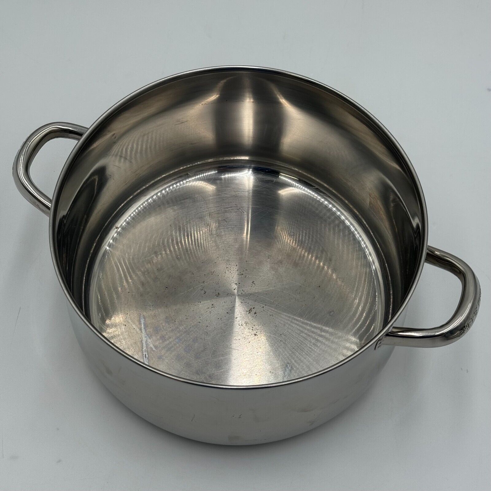 Potobelo Stainless Steel 8in Frying Pan & Chefs Pride 6qt Stock Pot 3 Ply Base