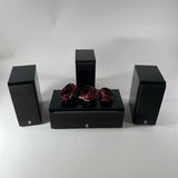 Yamaha NX-C430 Center & 3 NX-430P Surround Sound Speakers