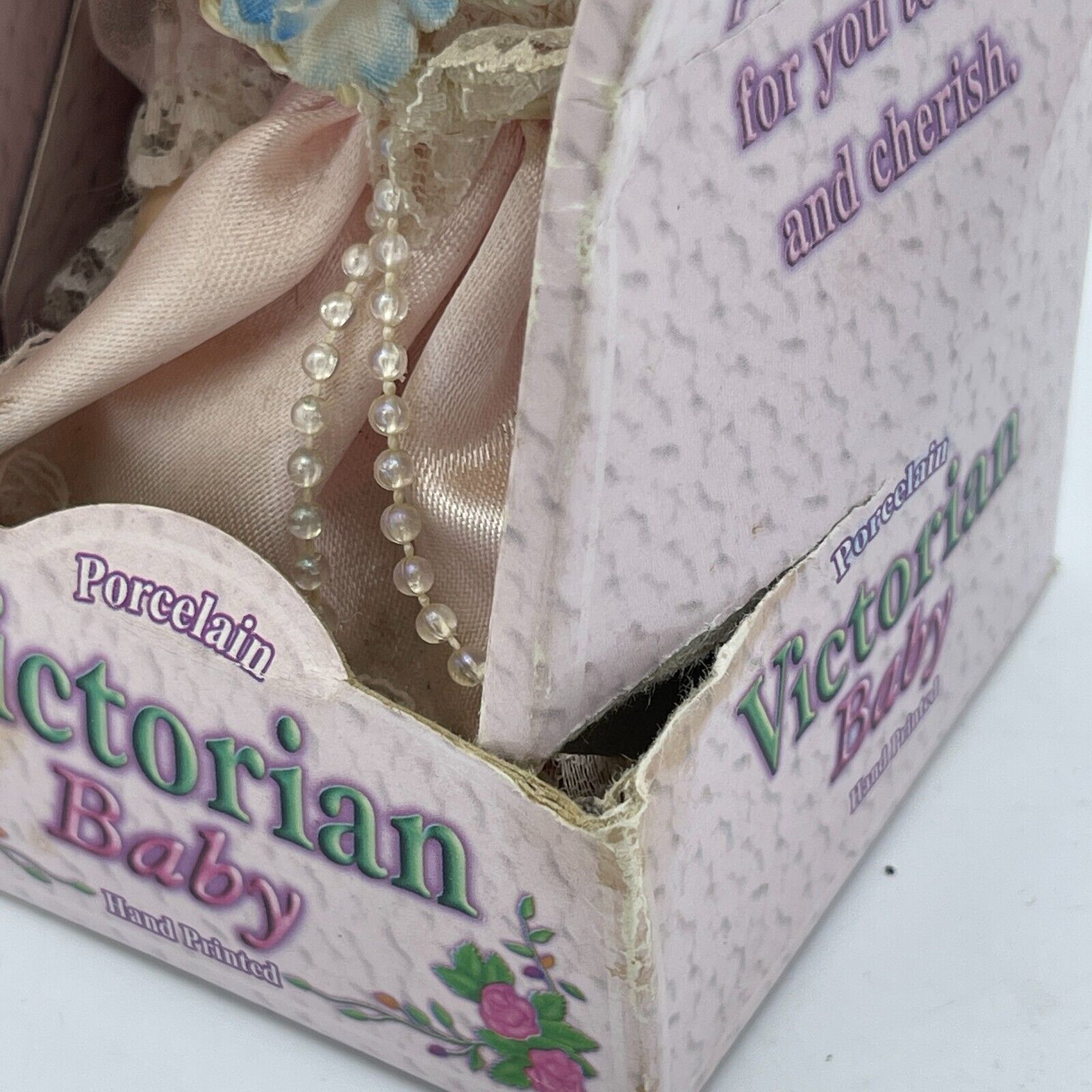Vintage Christina Collection Hand Painted Porcelain Victorian Baby Doll Ltd Ed.