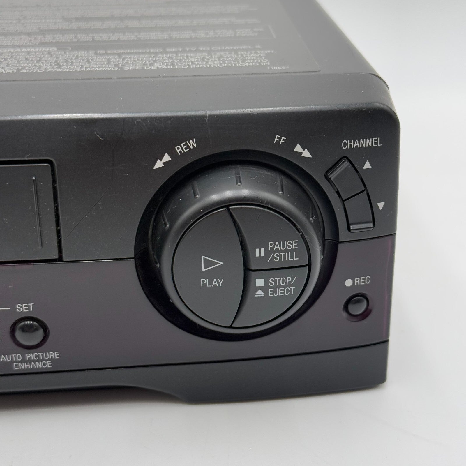 ADMIRAL VHS VCR Player JSJ 20934 For Parts Only Doesnt Power On No remote