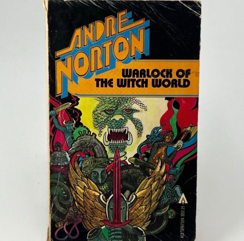 Warlock of the Witch World by Andre Norton 1978 VINTAGE PAPERBACK BOOK