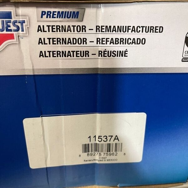 11537a Alternator Carquest Ford Crown Victoria 03-08 Lincoln Town Car 03-11