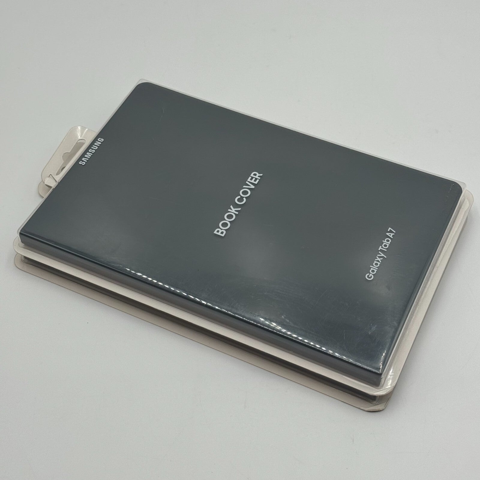 Genuine OEM Samsung Galaxy Tab A7 Book Cover Gray Folio Case Stand