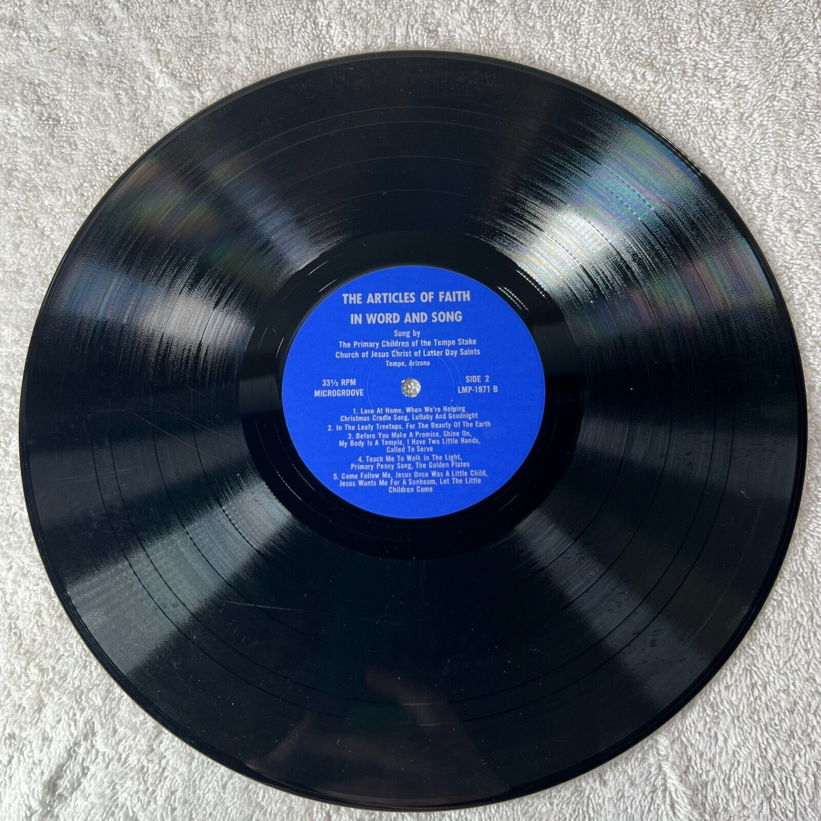ARTICLES OF FAITH In Word and Song Jesus Christ of Latter Day Saints LP