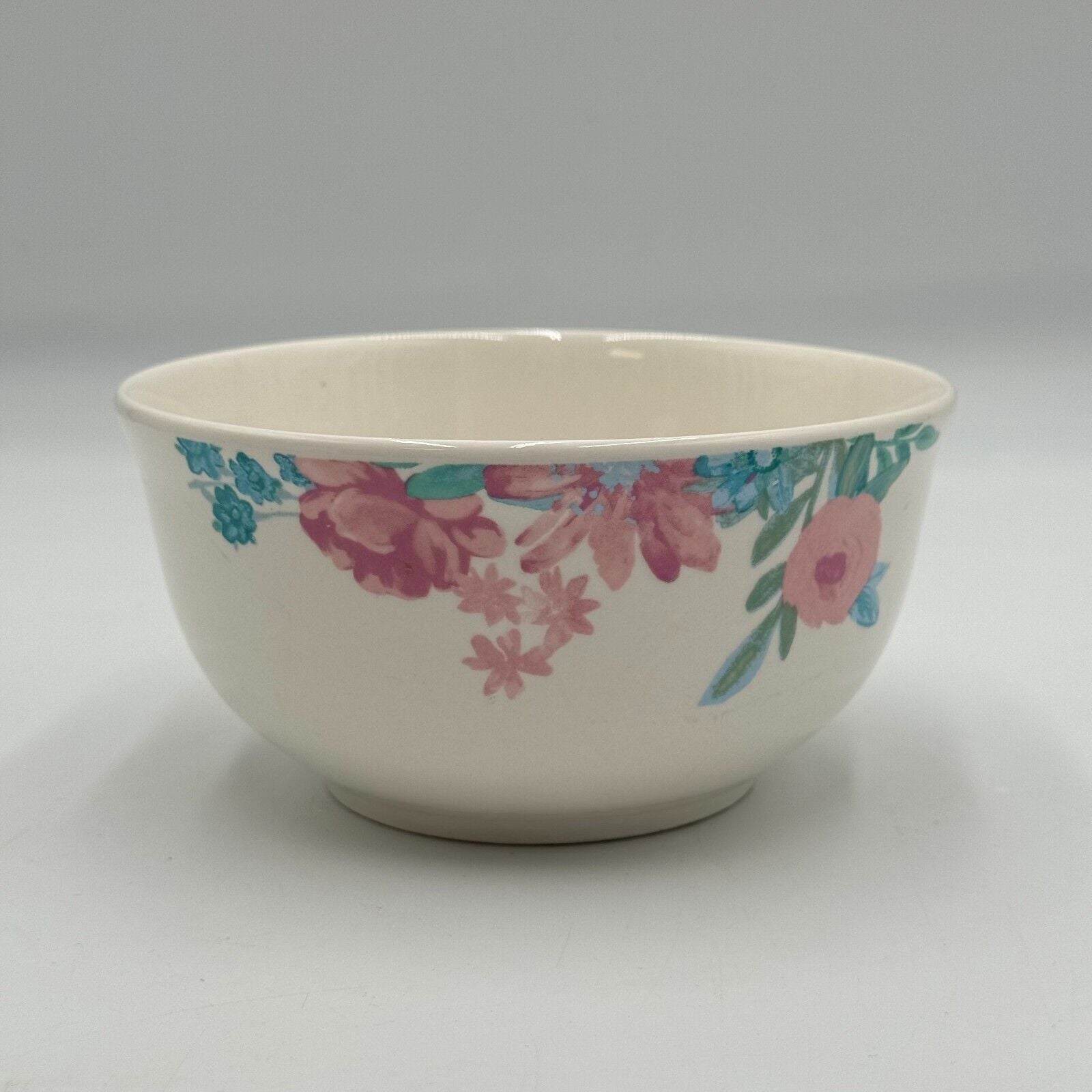 Vintage Royal Norfolk 6" Soup Cereal Bowl Spring Floral Replacement Greenbrier