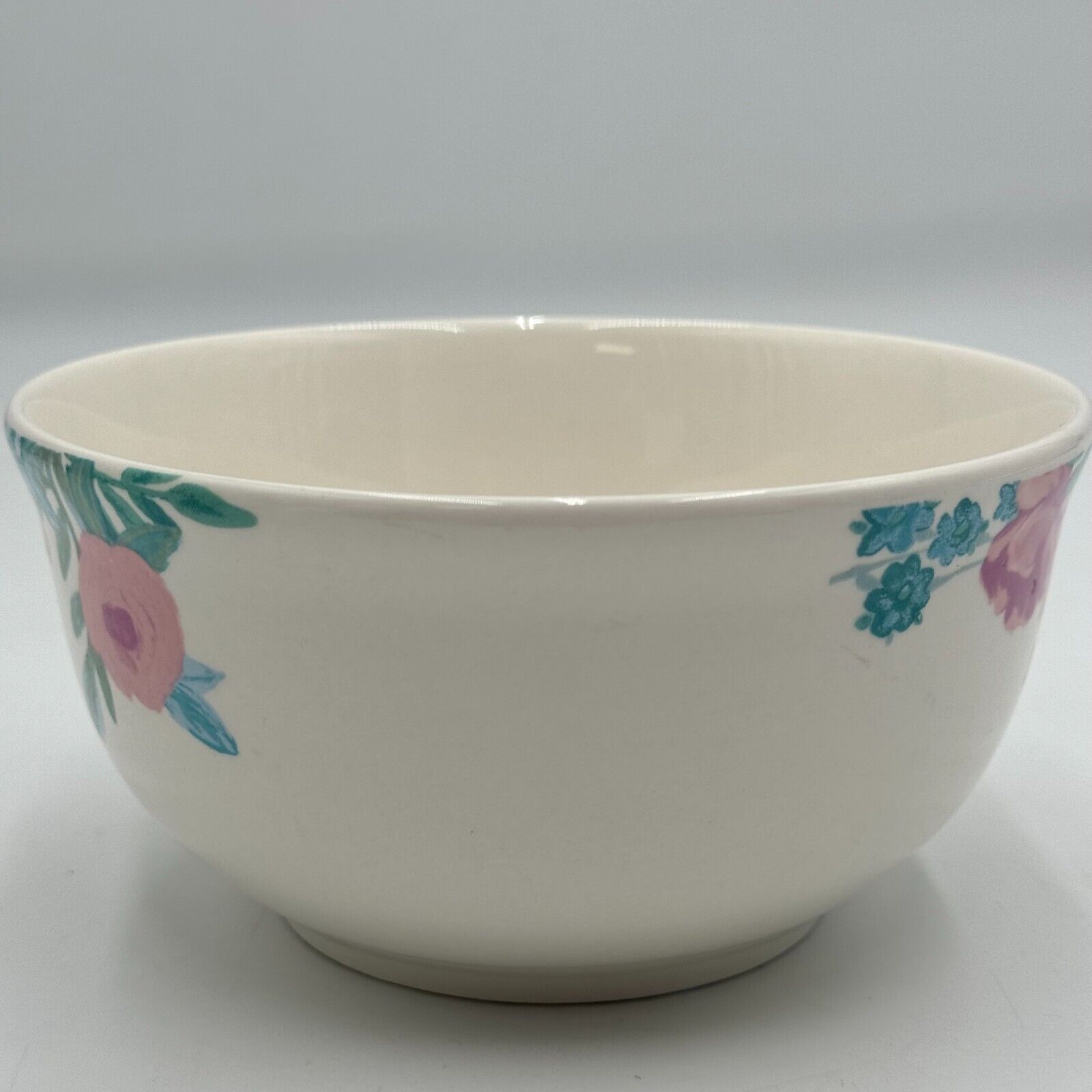 Vintage Royal Norfolk 6" Soup Cereal Bowl Spring Floral Replacement Greenbrier