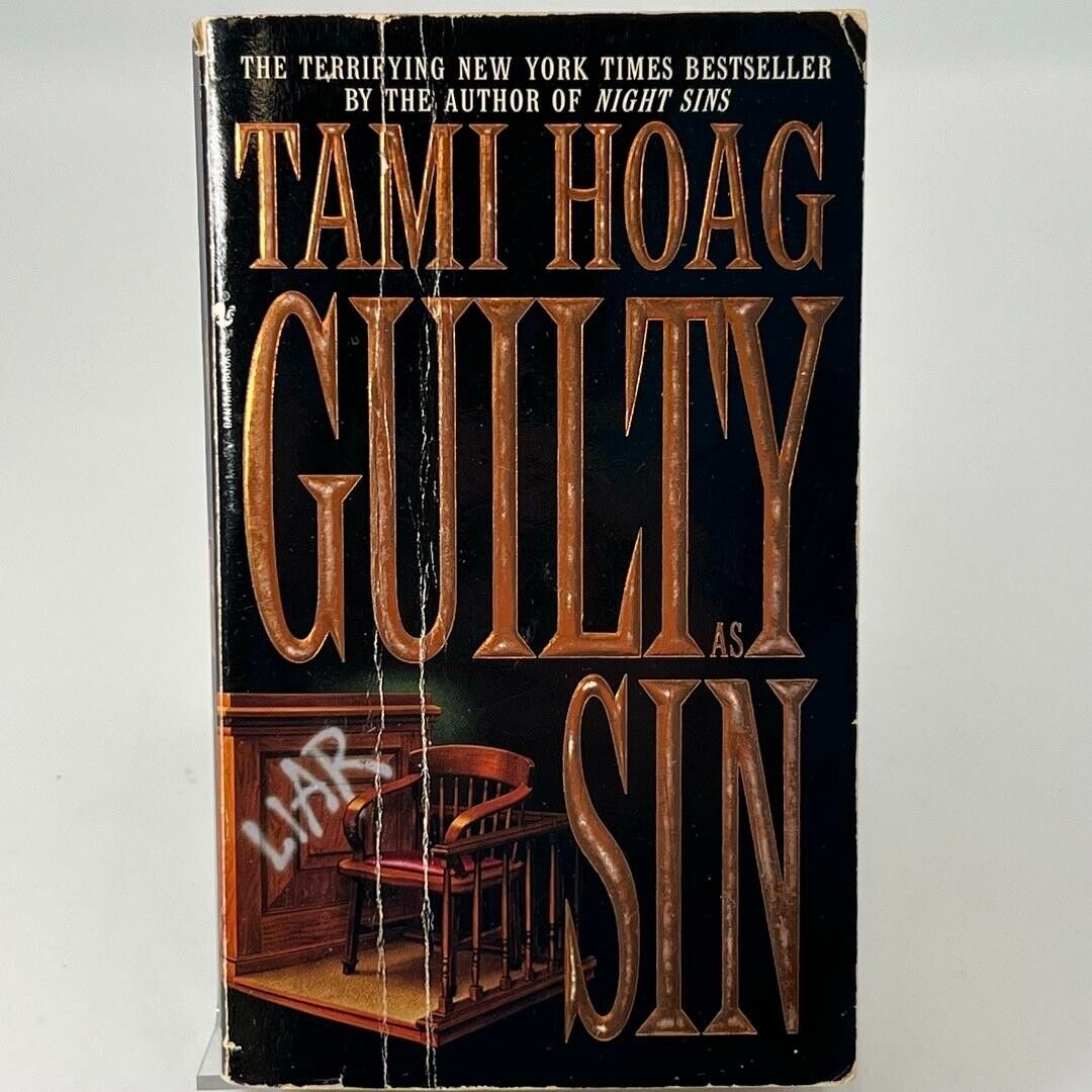 Deer Lake Book 2: Guilty as Sin by Tami Hoag 1997 PAPERBACK BOOK