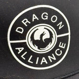 Otto Dragon Alliance Snapback Cap Black Mesh Back Adjustable Mens One Size