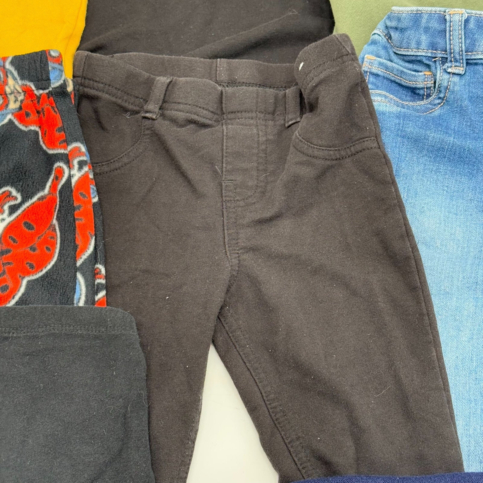 Lot of 9 Kids Toddler Size 4 4T Girls Pants Shirts Sweaters Carter’s Disney
