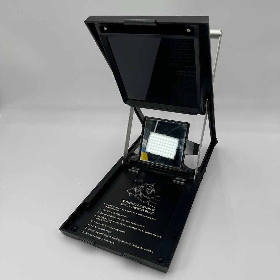 Sawyer’s Miraview 6220 Vintage Folding Projection Viewer For Slides New In Box