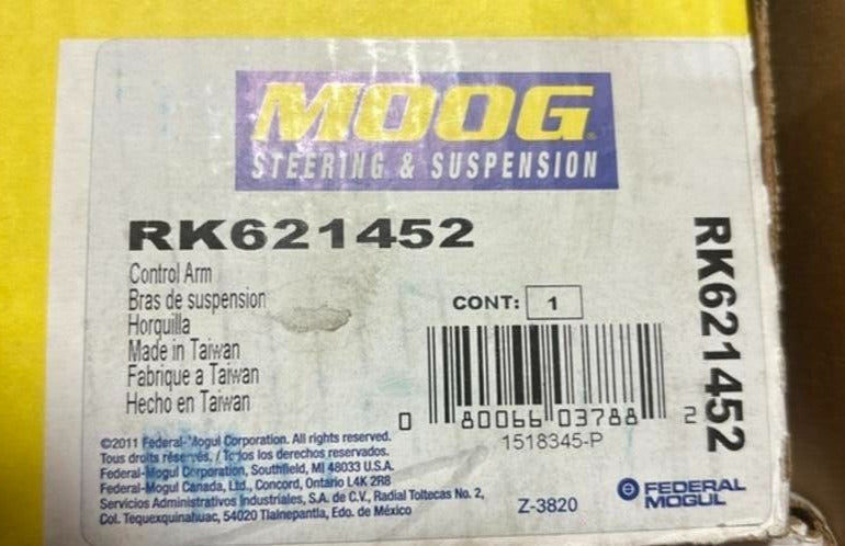 MOOG RK621452 Front Left Lower Control Arm | 2008-2013