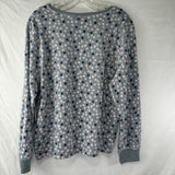 Jaclyn Intimates Womens Multicolor Polka Dot Pajama Set Gray Size XL NWT