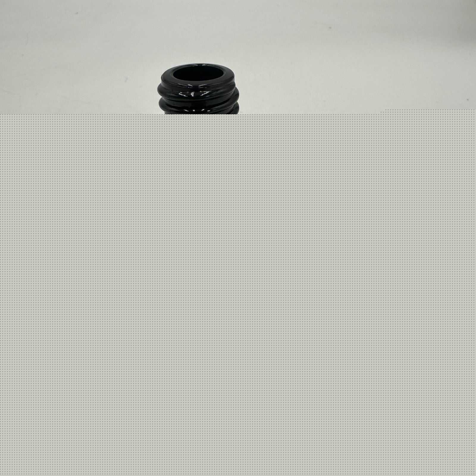 15ml (0.5 fl. oz) Boston Round Black Glass Bottles + Dropper Caps (Lot of 2700+)