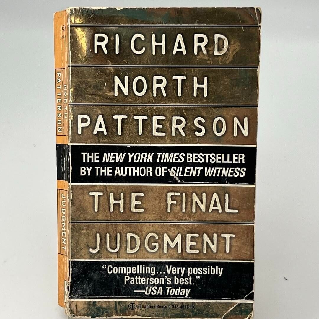 The Final Judgment by Richard North Patterson 1997 PAPERBACK BOOK