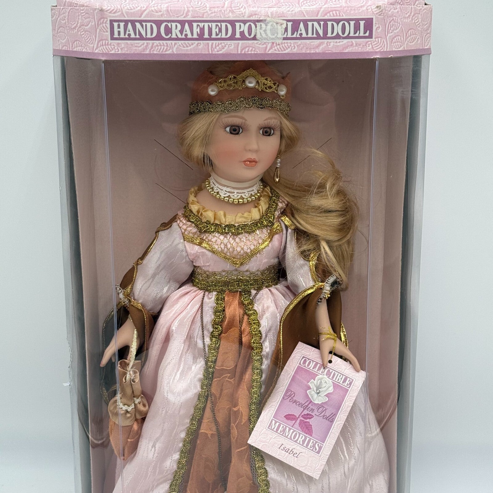 Collectible Memories Isabel Handcrafted Genuine Porcelain Doll LIMITED EDITION