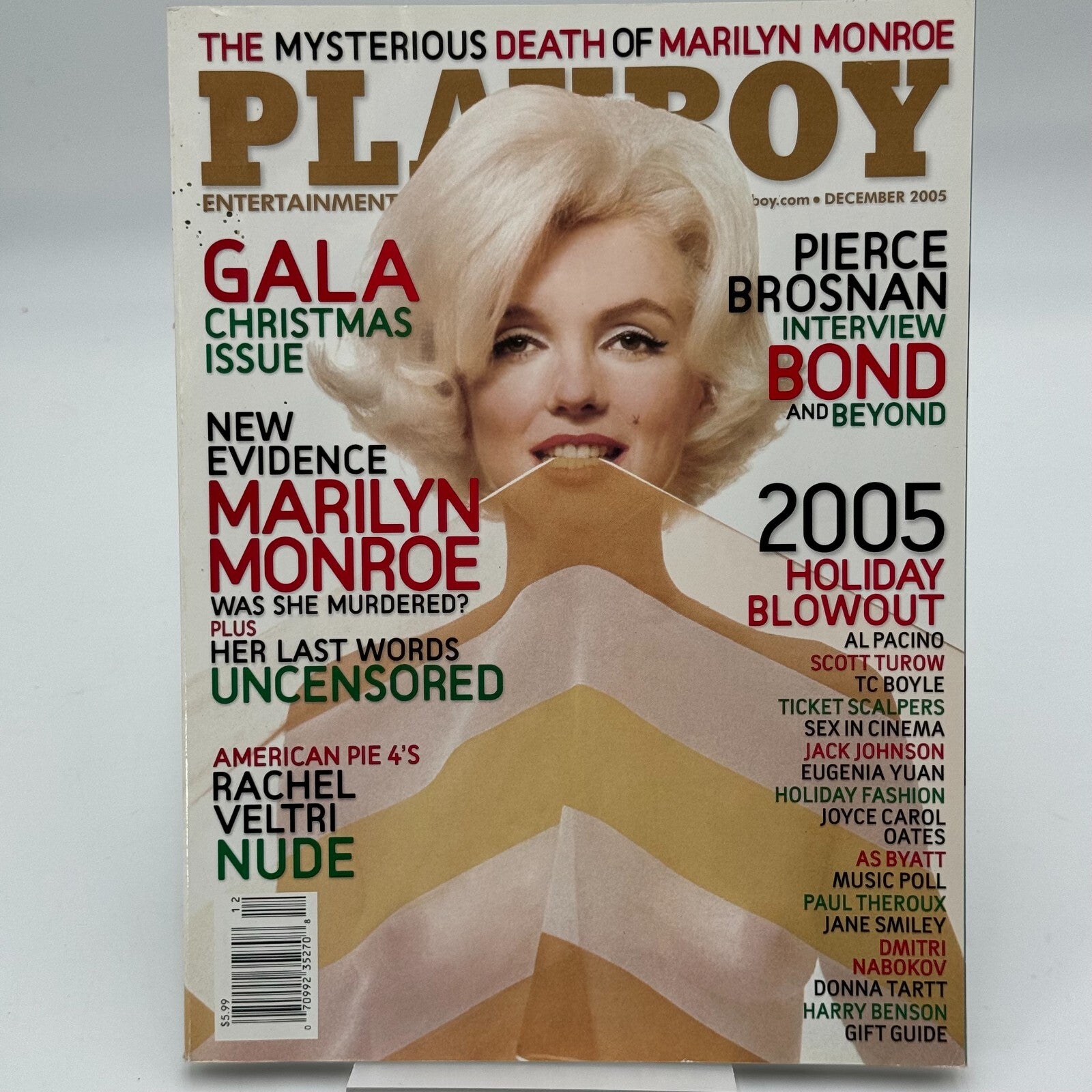 Playboy Magazine 2005 Full Year Set : Iconic Paris Hilton, Marilyn Monroe & MORE