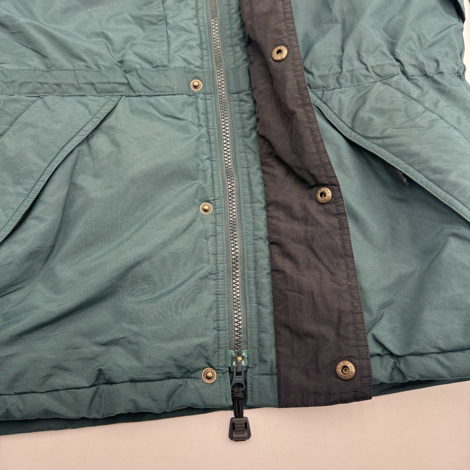 Performance Outfitters Winter Coat Warm Insulated Liner Green Black Adult Size S