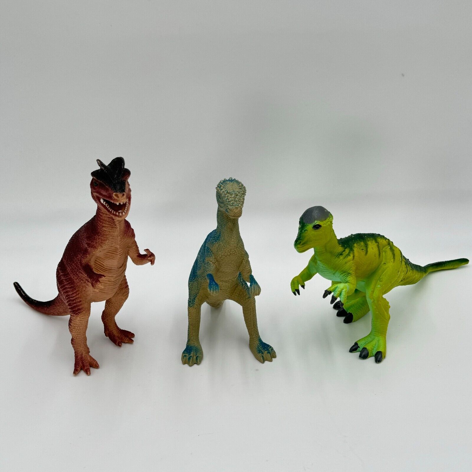 Huge Lot of Plastic Dinisaur Figures Assortment of Dinos Vintage Classic Kids To