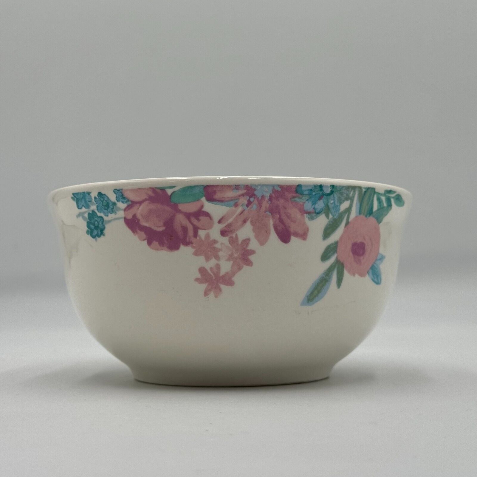 Vintage Royal Norfolk 6" Soup Cereal Bowl Spring Floral Replacement Greenbrier