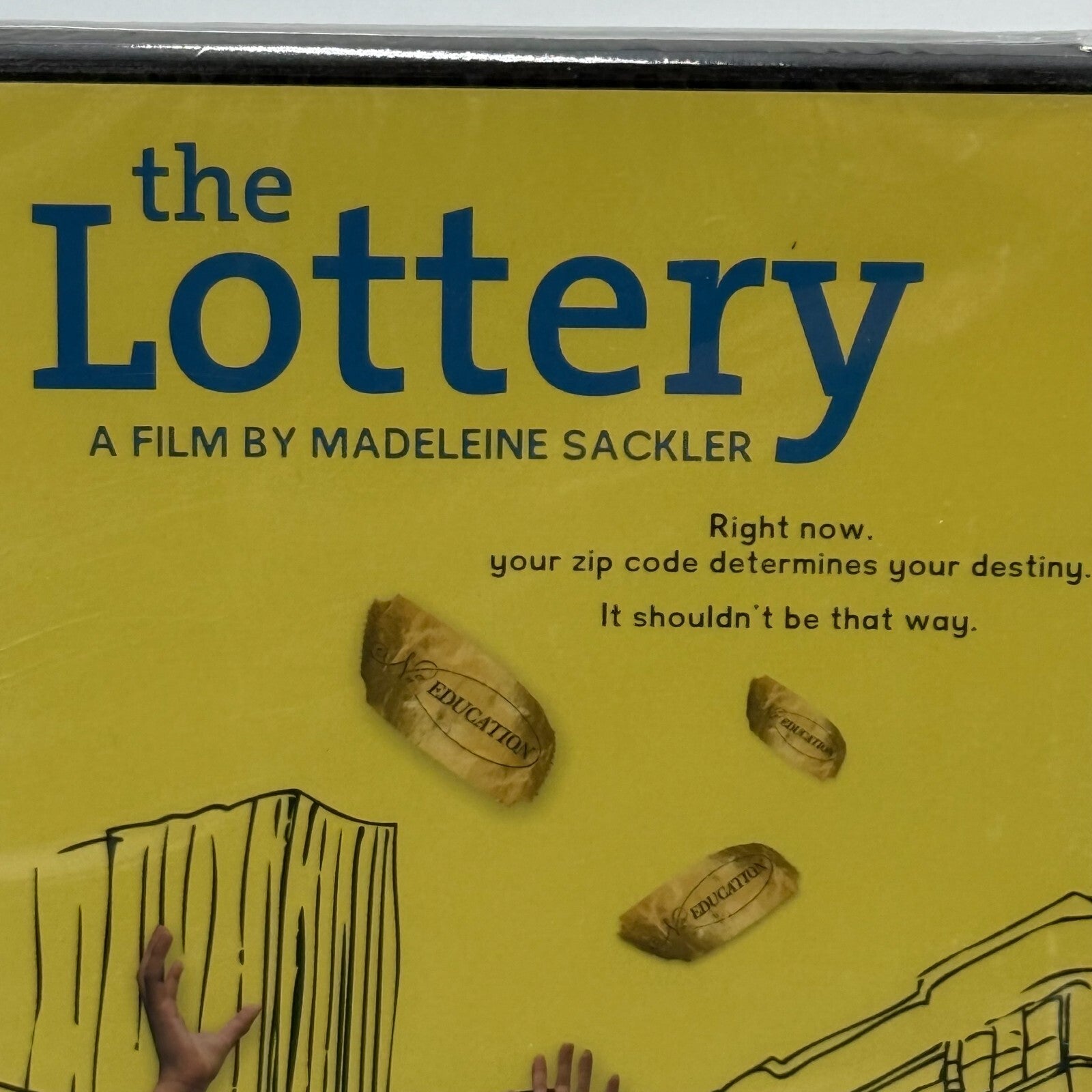 Lot of 7 New Sealed DVD Movie the Lottery Film Documentary Public Education