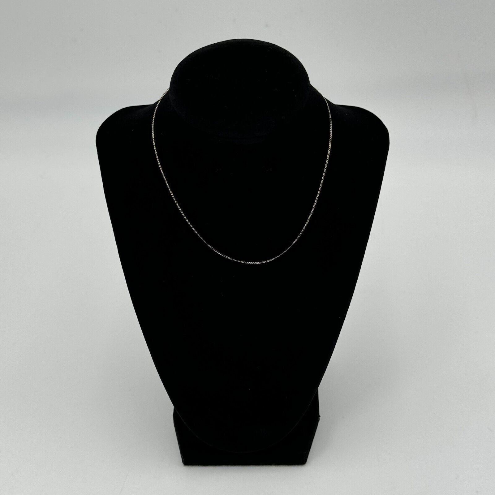 Bob Siemon Designs Sterling Silver Small Loop 14in Chain Necklace Christian